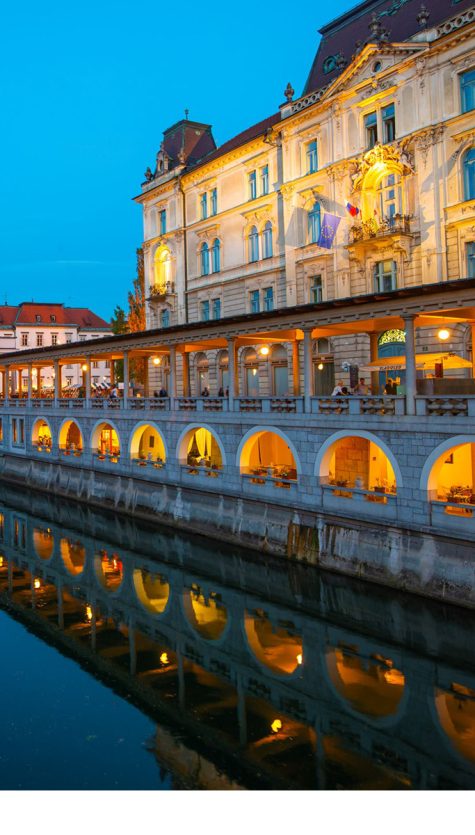 Visit the picturesque capital of Slovenia